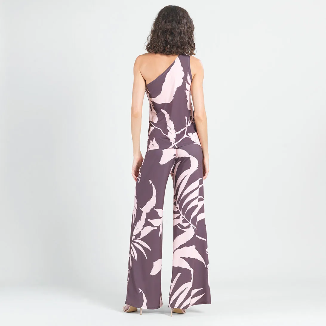 One Shoulder Top - Floral Stem - Final Sale!