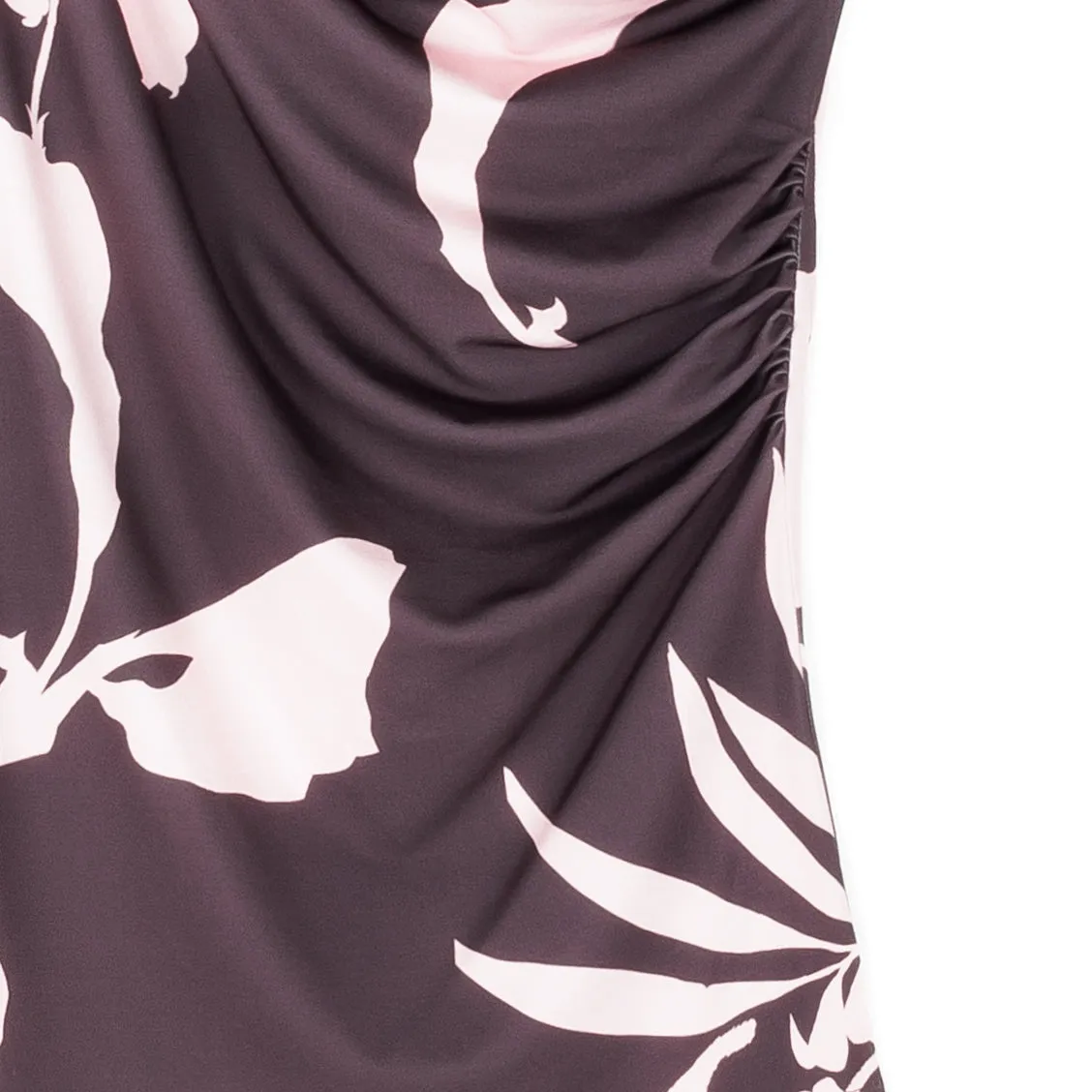 One Shoulder Top - Floral Stem - Final Sale!