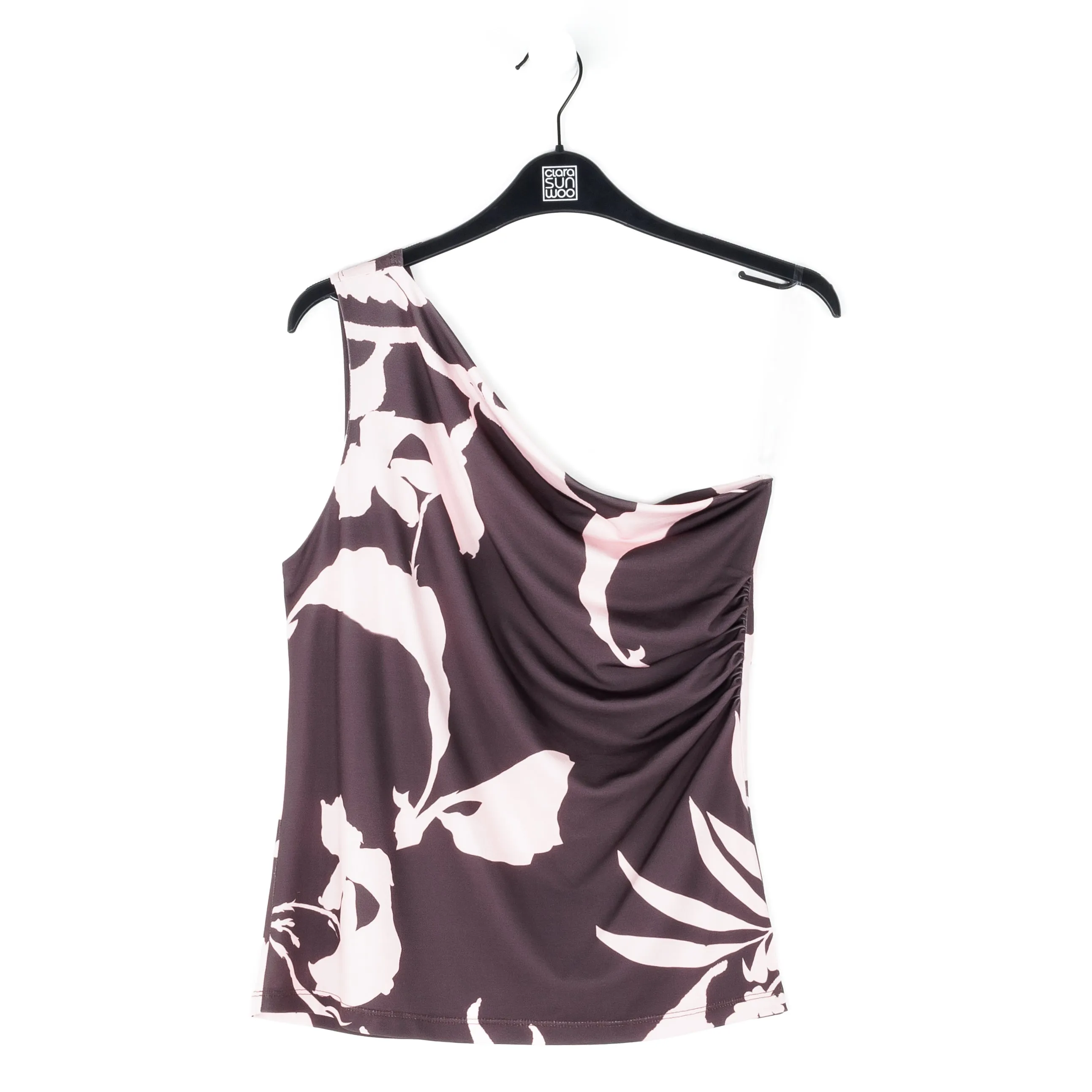 One Shoulder Top - Floral Stem - Final Sale!