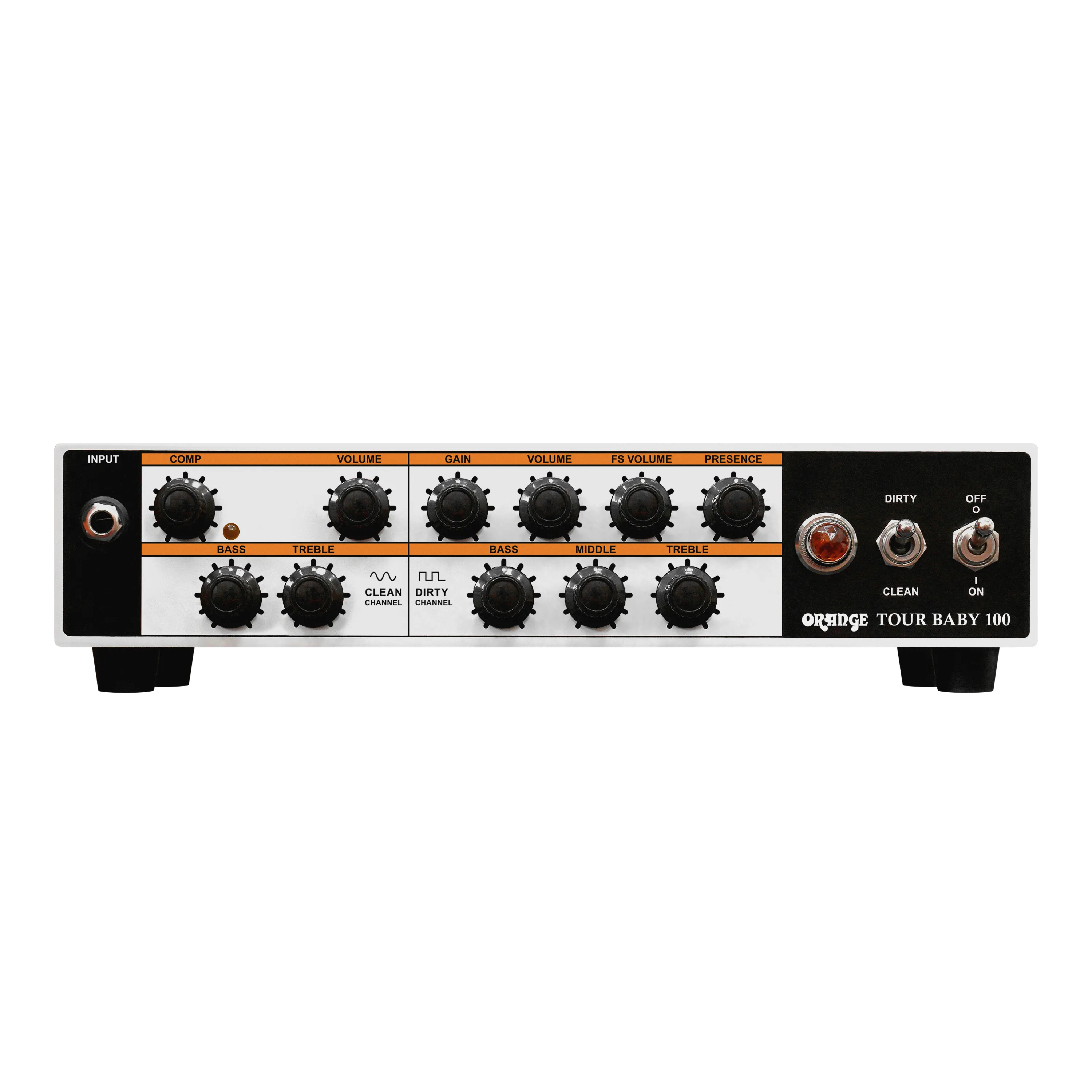 Orange Tour Baby 100 Twin Channel 100W Guitar Amp Head