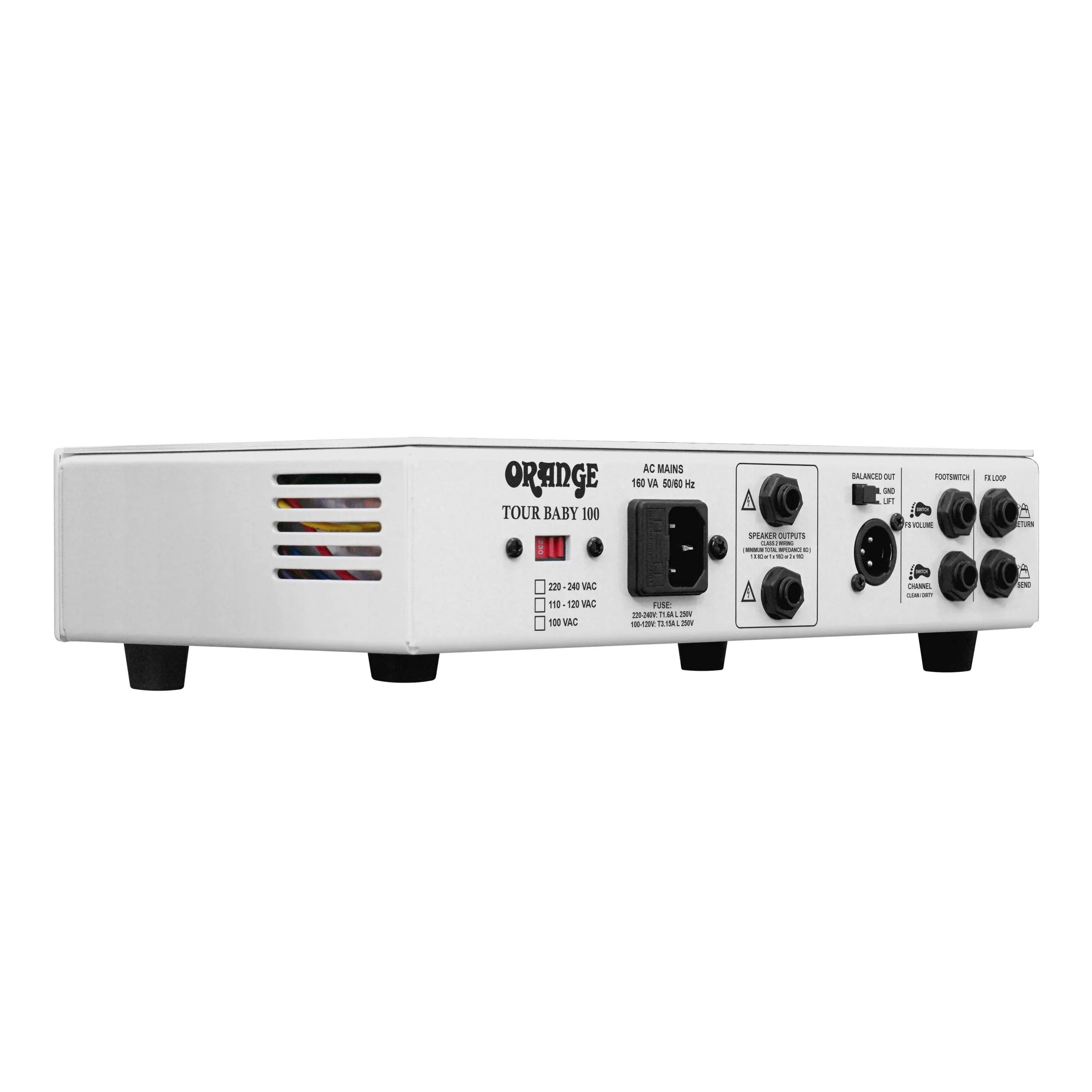 Orange Tour Baby 100 Twin Channel 100W Guitar Amp Head