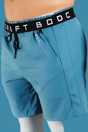 Origin Performance Shorts - Yale Blue