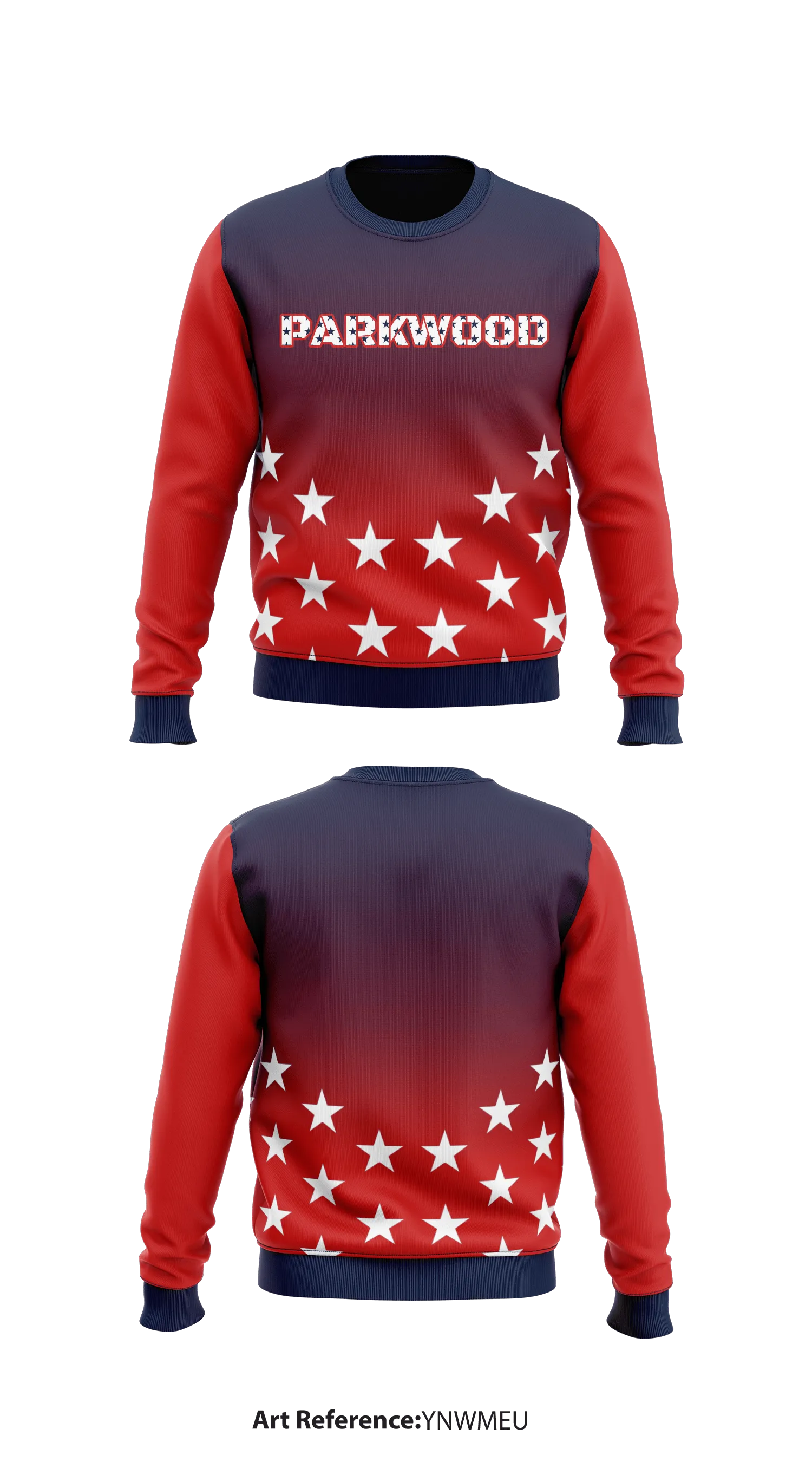 Parkwood Core Men's Crewneck Performance Sweatshirt - YnwmEU