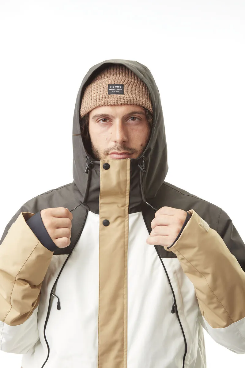 Picture Organic Kenko Jacket Mens Mystic Blue / Raven Grey