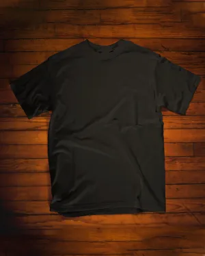 Plain Black Oversized t shirt