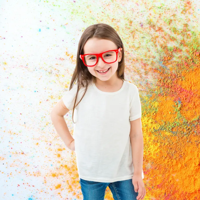 Plain White T-Shirt for Kids