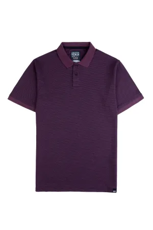 Purple Collar T-Shirt