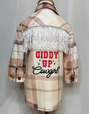 "Giddy Up Cowgirl" Toddlers Flannel