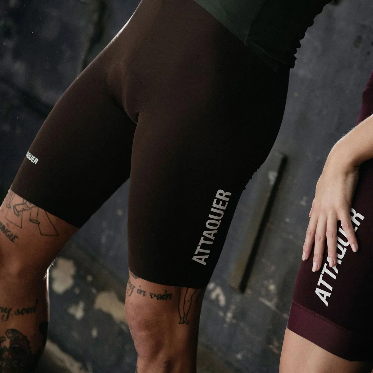 Race Bib Short 2.0 Cocoa/White Ref Logo