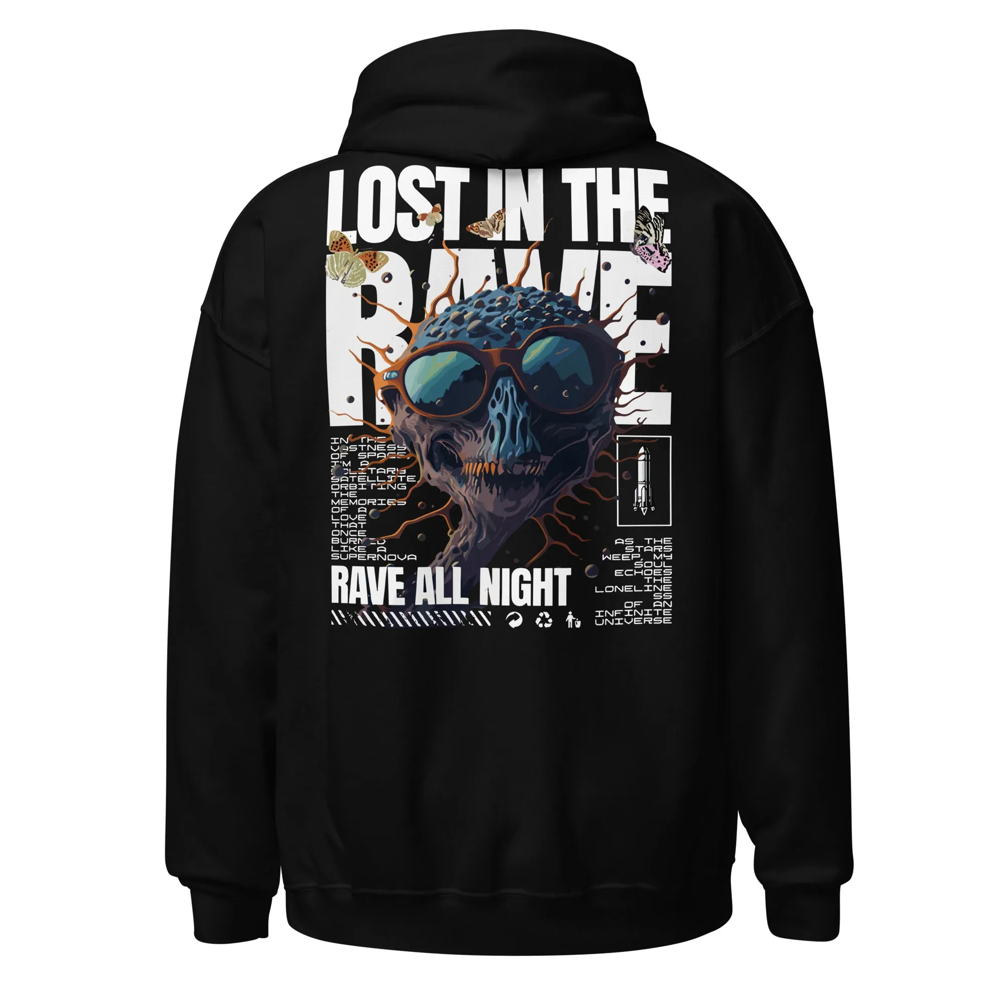 Rave Hoodie Men | Lost in the Rave