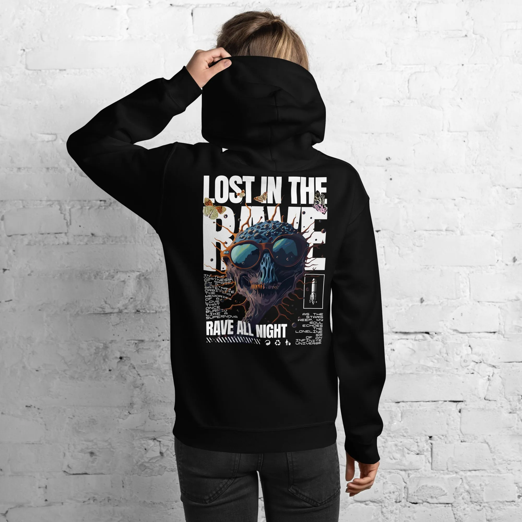 Rave Hoodie Men | Lost in the Rave
