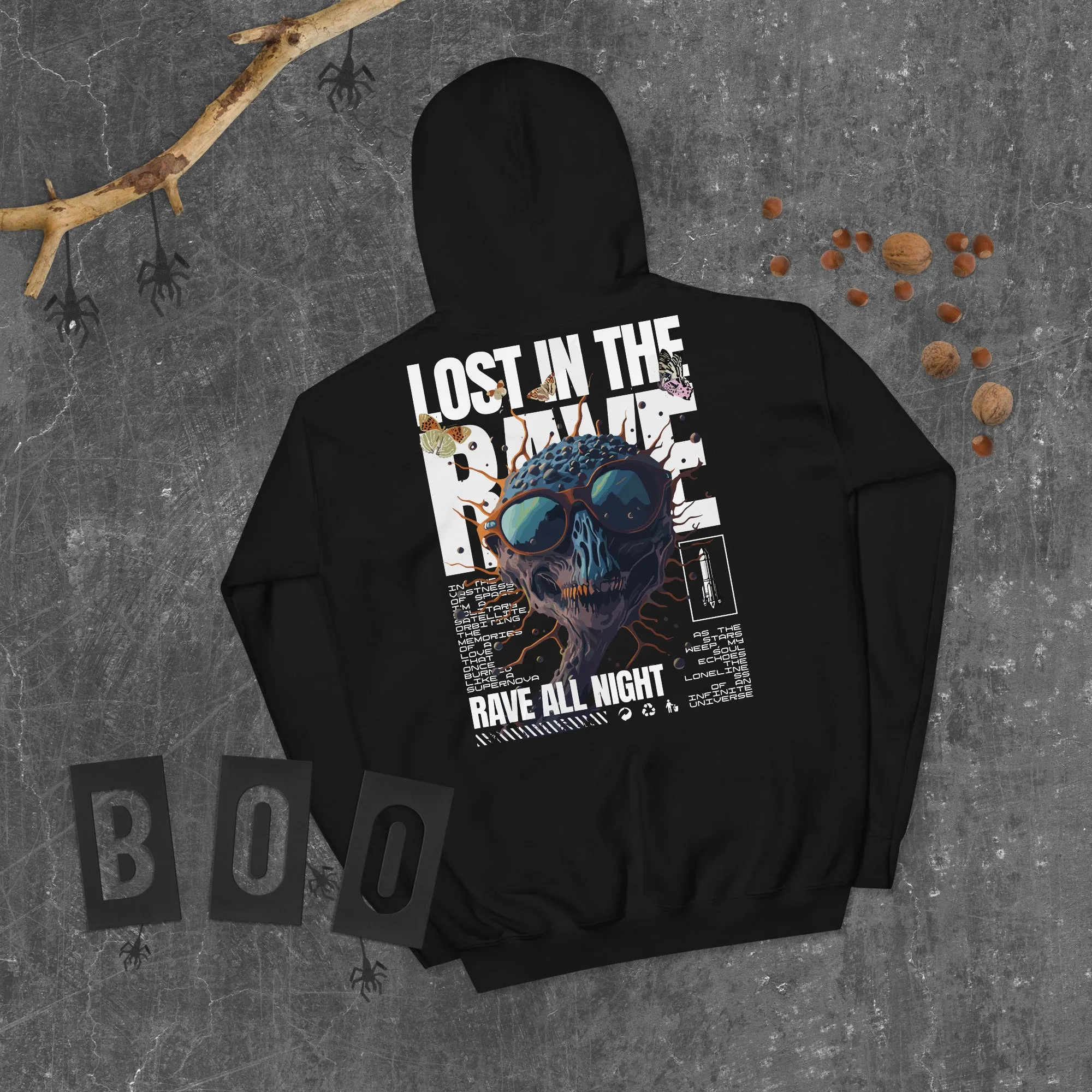 Rave Hoodie Men | Lost in the Rave