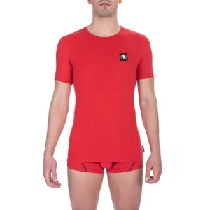 Red Cotton Men's T-Shirt