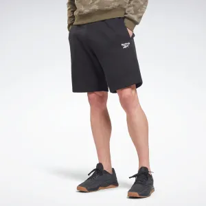 Reebok Apparel Men Reebok Identity Fleece Shorts Black