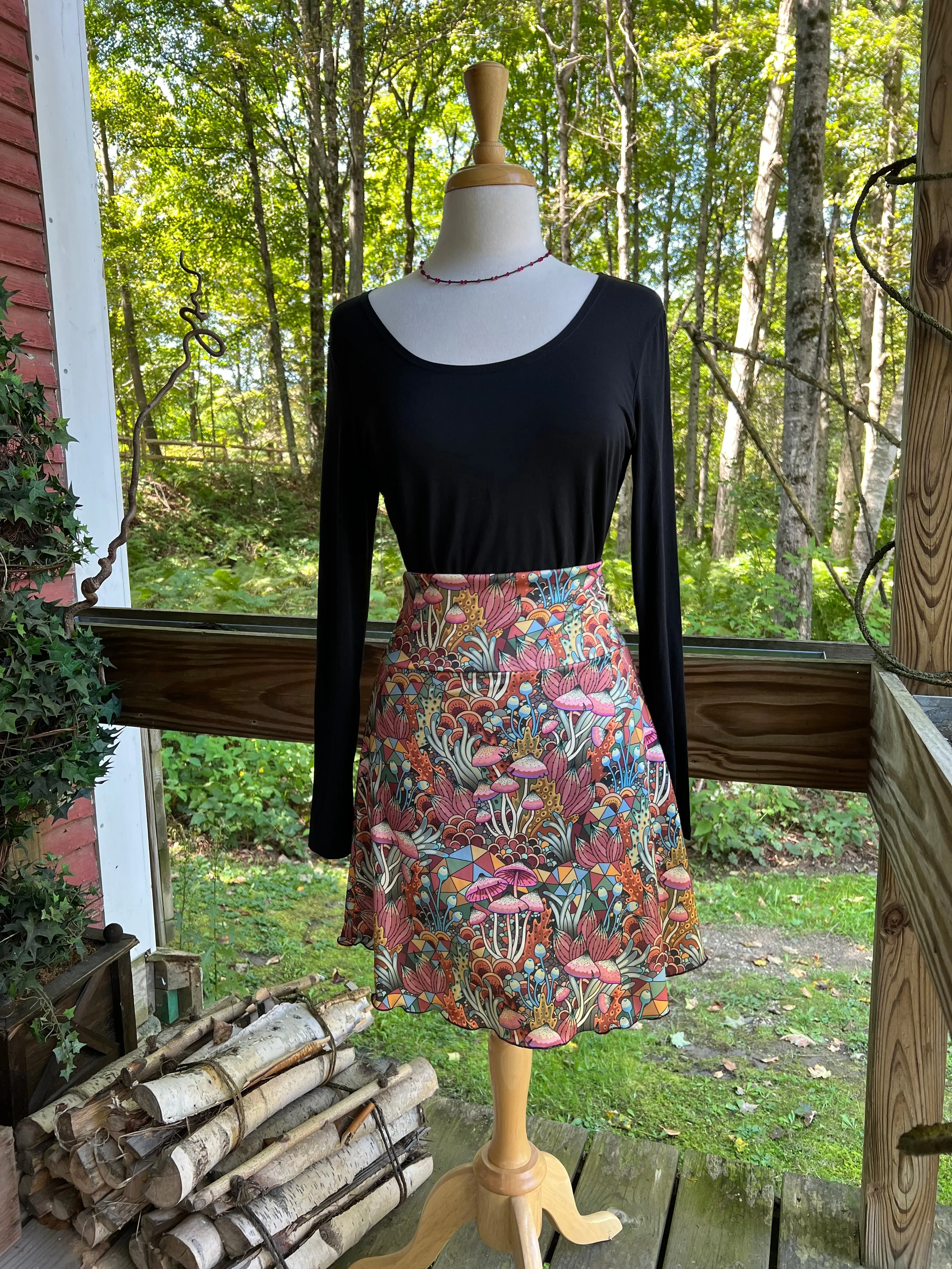 Reign Vermont Adventure Skirt in Shroom