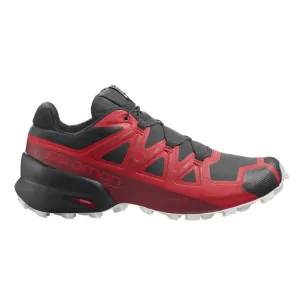 Salomon Speedcross 5 (Men's) - Goji Berry/ White/ Black