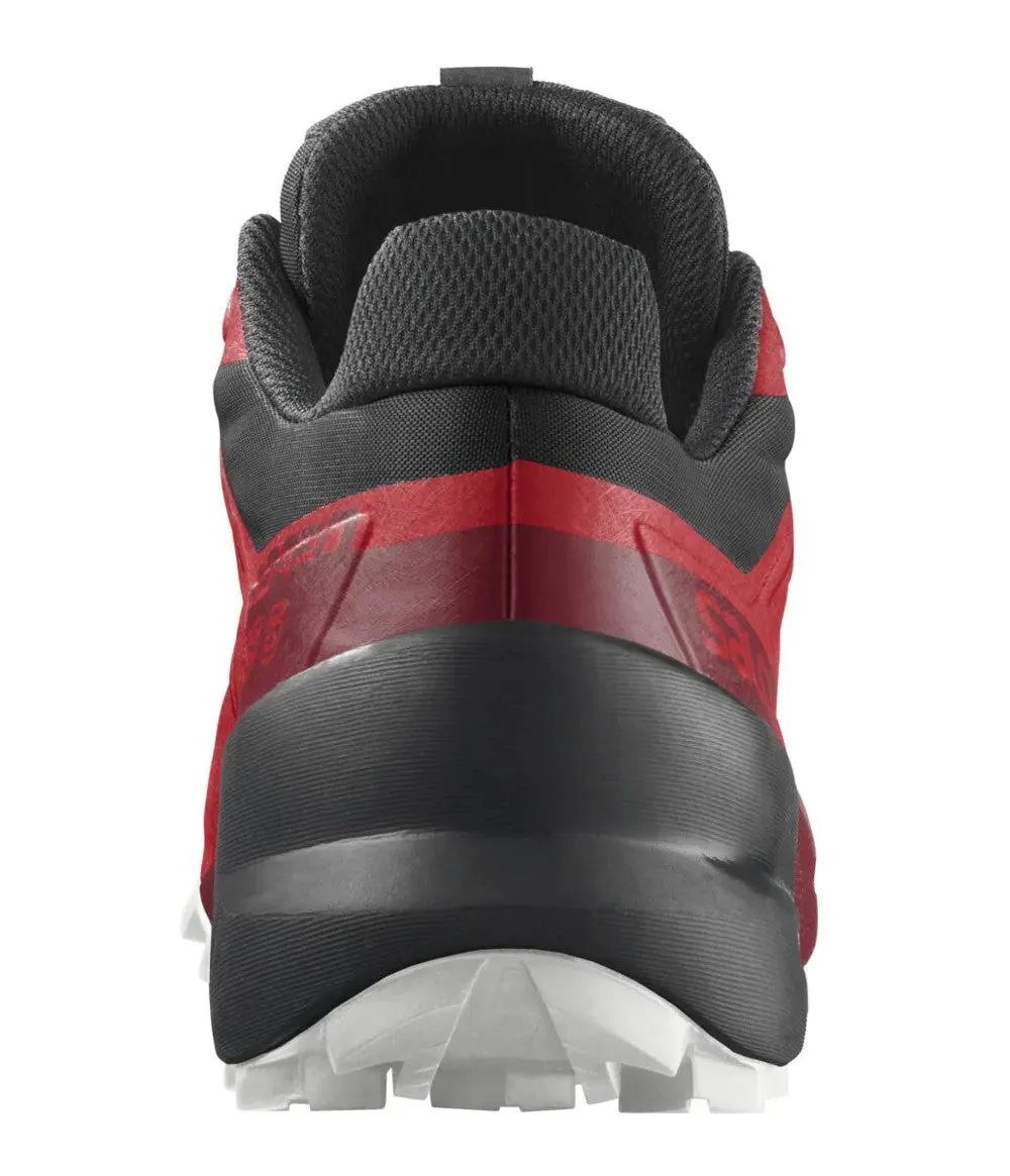 Salomon Speedcross 5 (Men's) - Goji Berry/ White/ Black