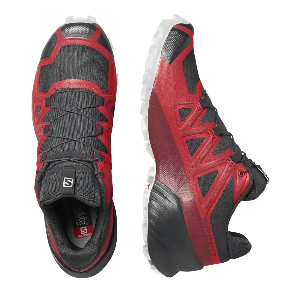 Salomon Speedcross 5 (Men's) - Goji Berry/ White/ Black