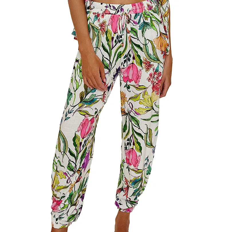 Sammy Button Blouse-Ivy Slit Pant ::RET
