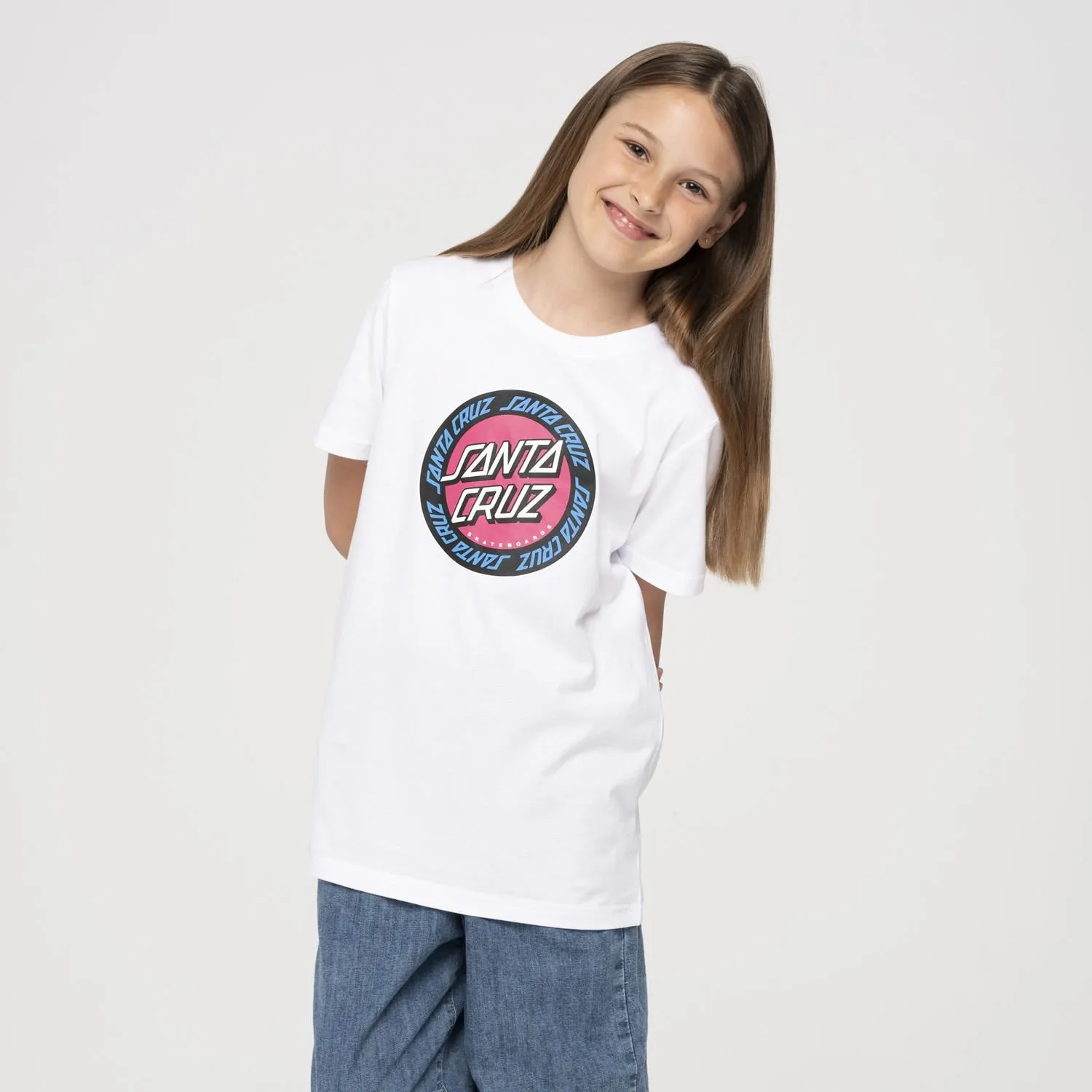Santa Cruz Youth Outer Ringed Dot T-Shirt