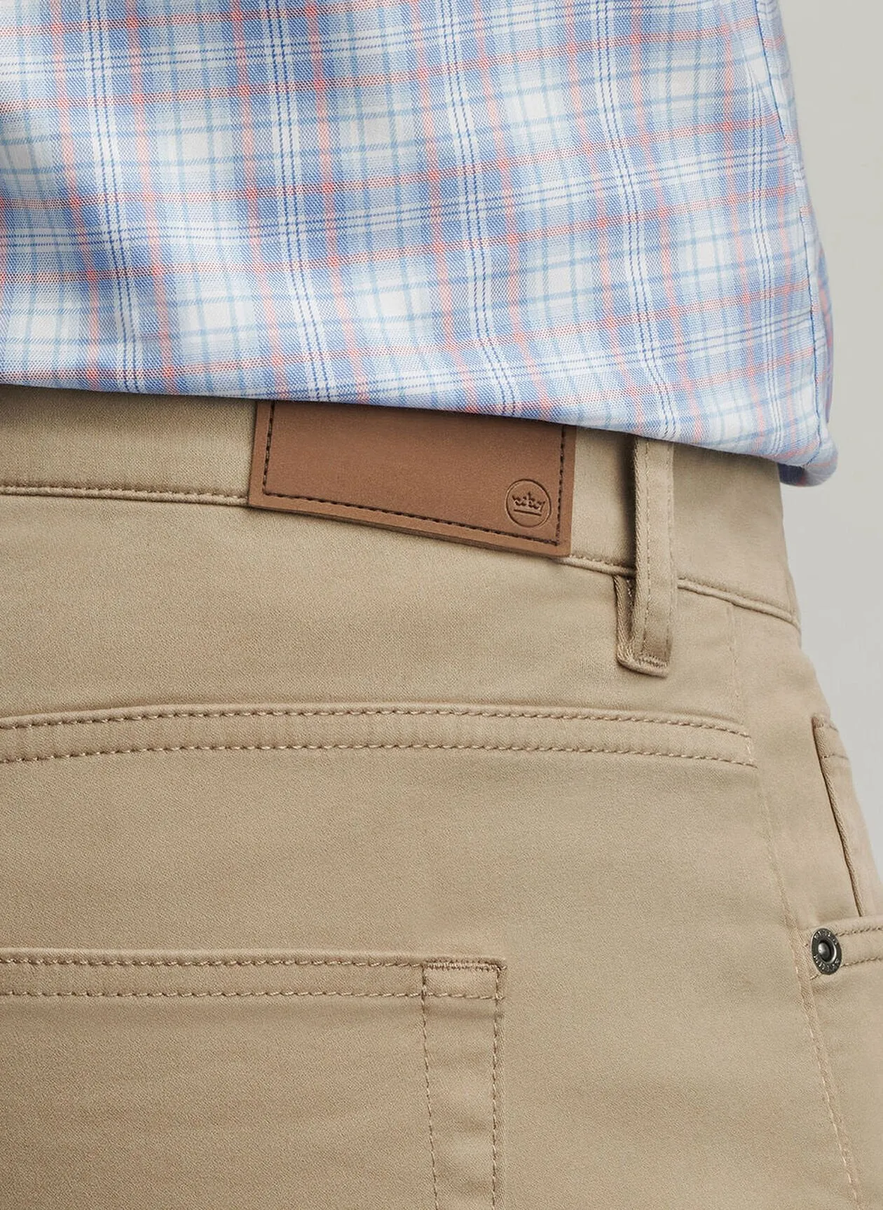 Sateen Five-Pocket Pant (Grain)