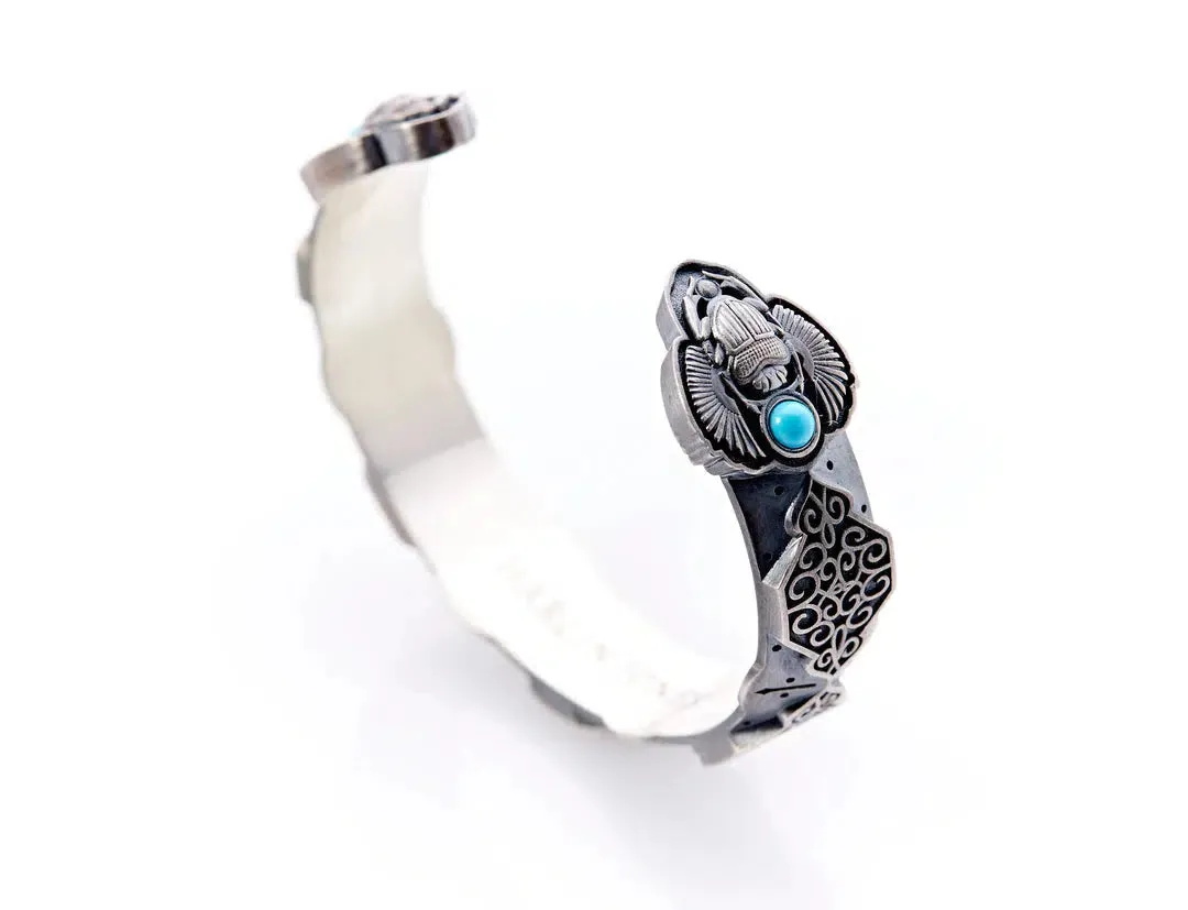 Scarab Beetle Cuff
