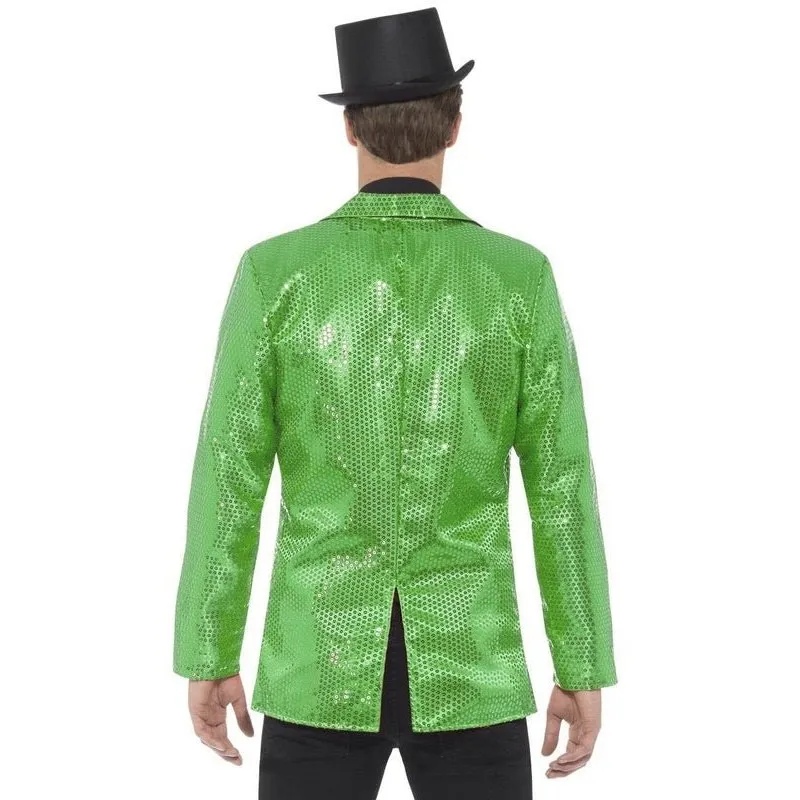 Sequin Jacket, Green