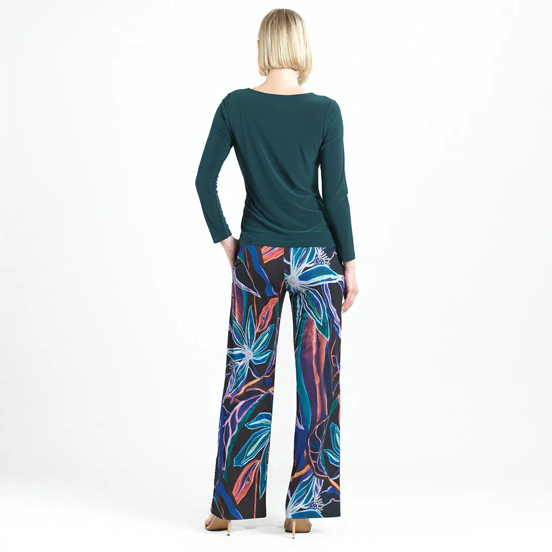 Side Tie Waist Top - Hunter Green - Final Sale!