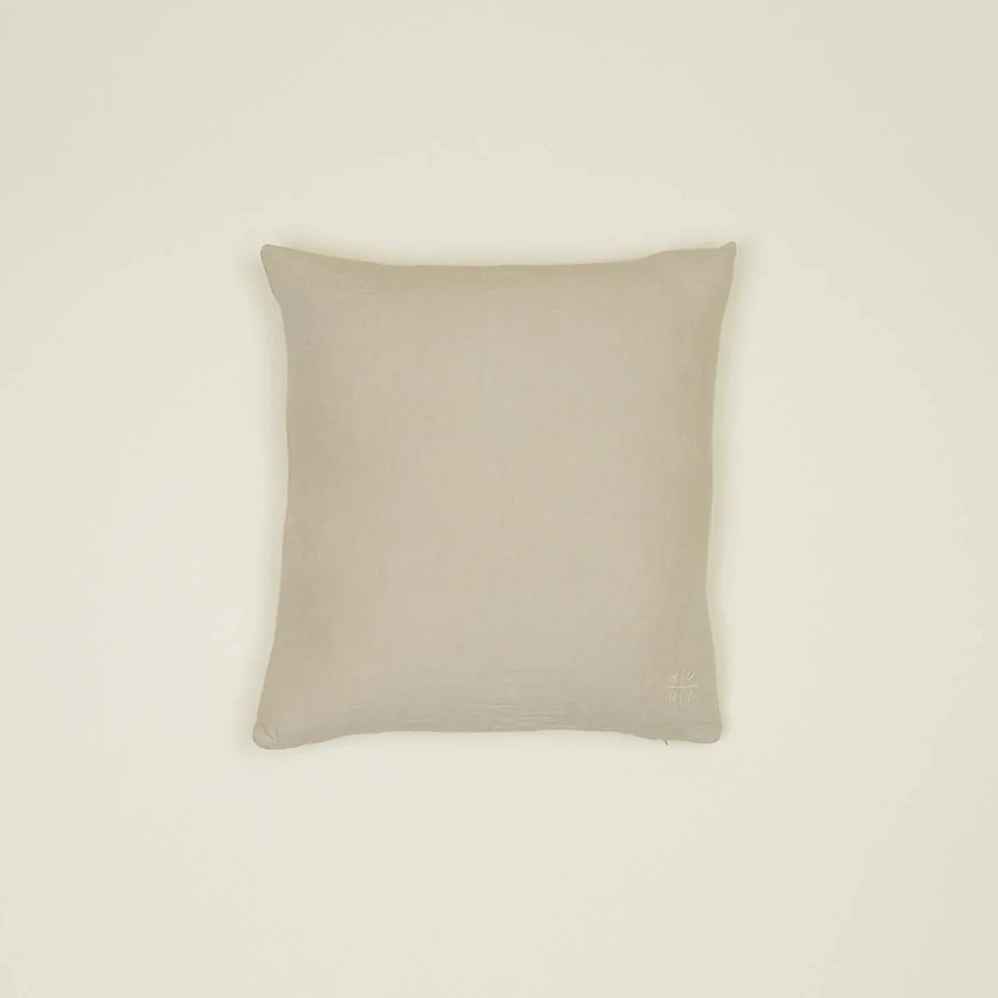 Simple Linen Pillow 18"x18" - Flax