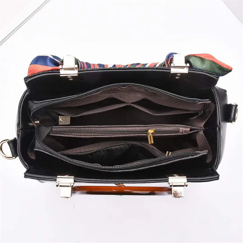 Simple Modern Multi-color Serviceable Handbags for Ladies