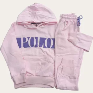 Simple Pink Jogging Set 1 S-95