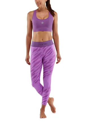 SKINS Women's Compression 7/8 Tights 3-Series - Wild Amethyst