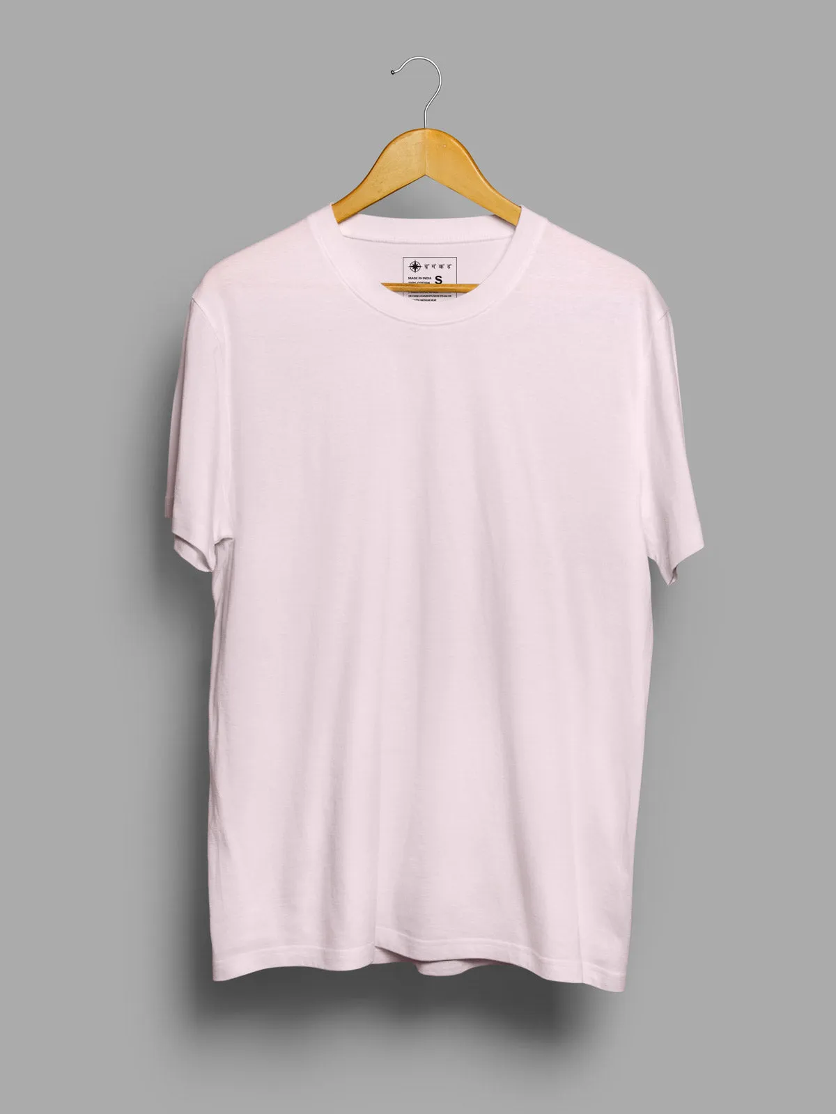 Soft Pink, Dark grey & Electric Mint Combo T shirt | Pack of 3