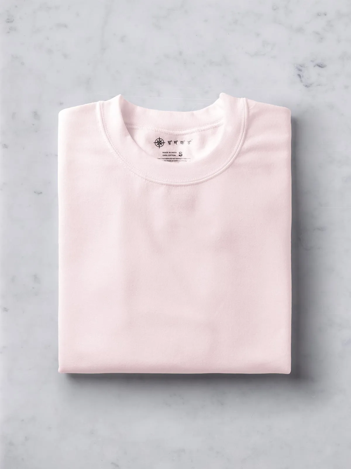 Soft Pink, Dark grey & Electric Mint Combo T shirt | Pack of 3