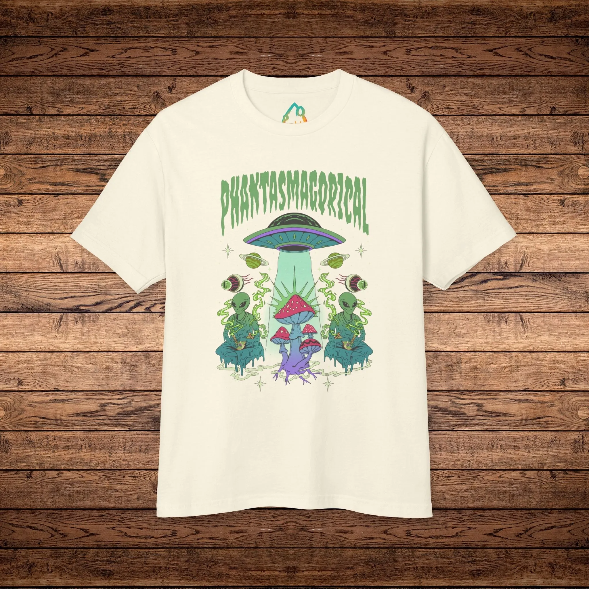 Space Trip - Unisex Garment-Dyed Heavyweight Cotton Tee