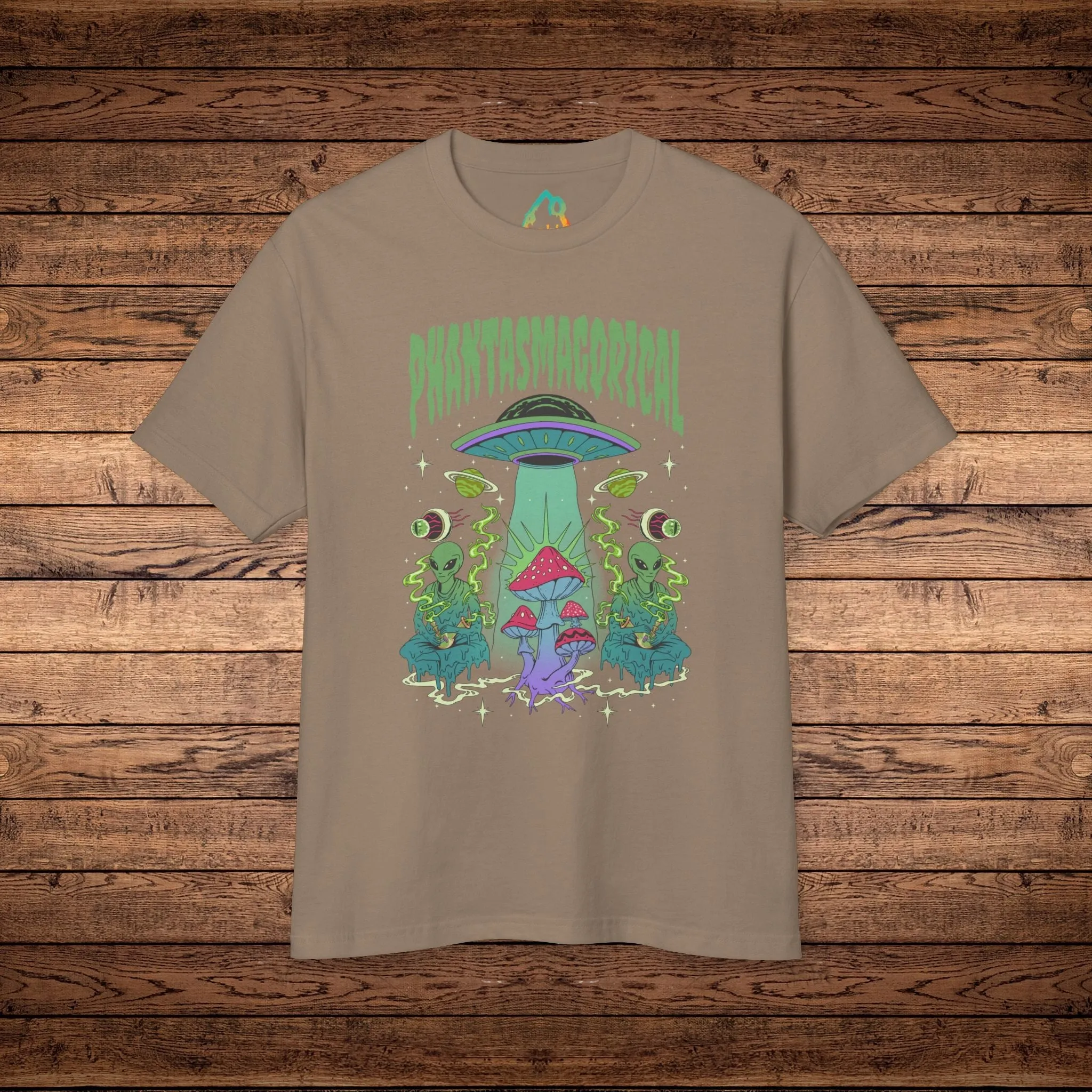 Space Trip - Unisex Garment-Dyed Heavyweight Cotton Tee