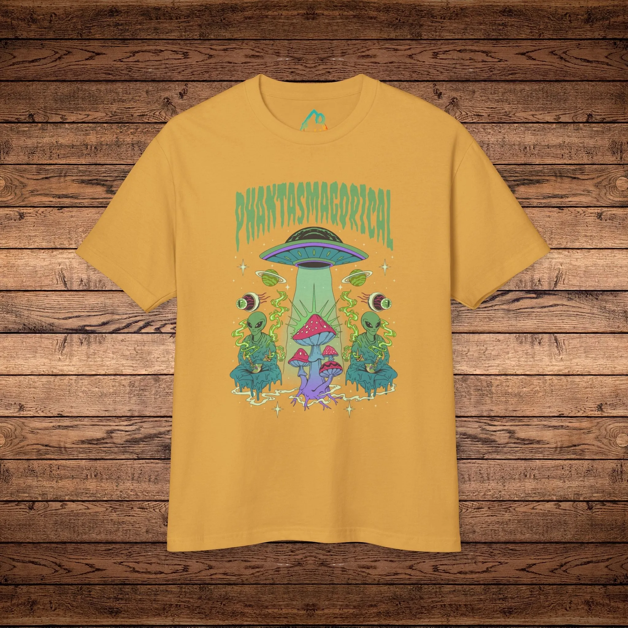 Space Trip - Unisex Garment-Dyed Heavyweight Cotton Tee