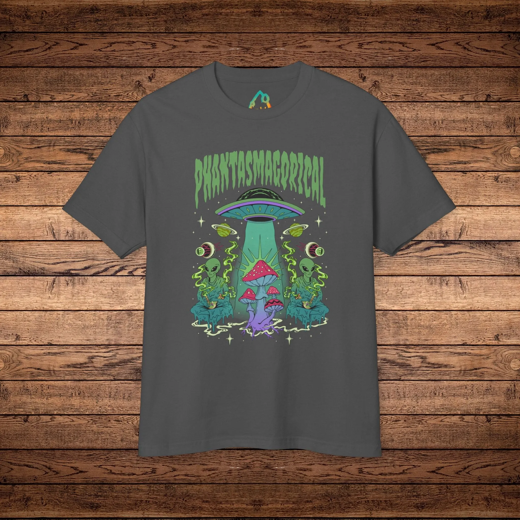 Space Trip - Unisex Garment-Dyed Heavyweight Cotton Tee