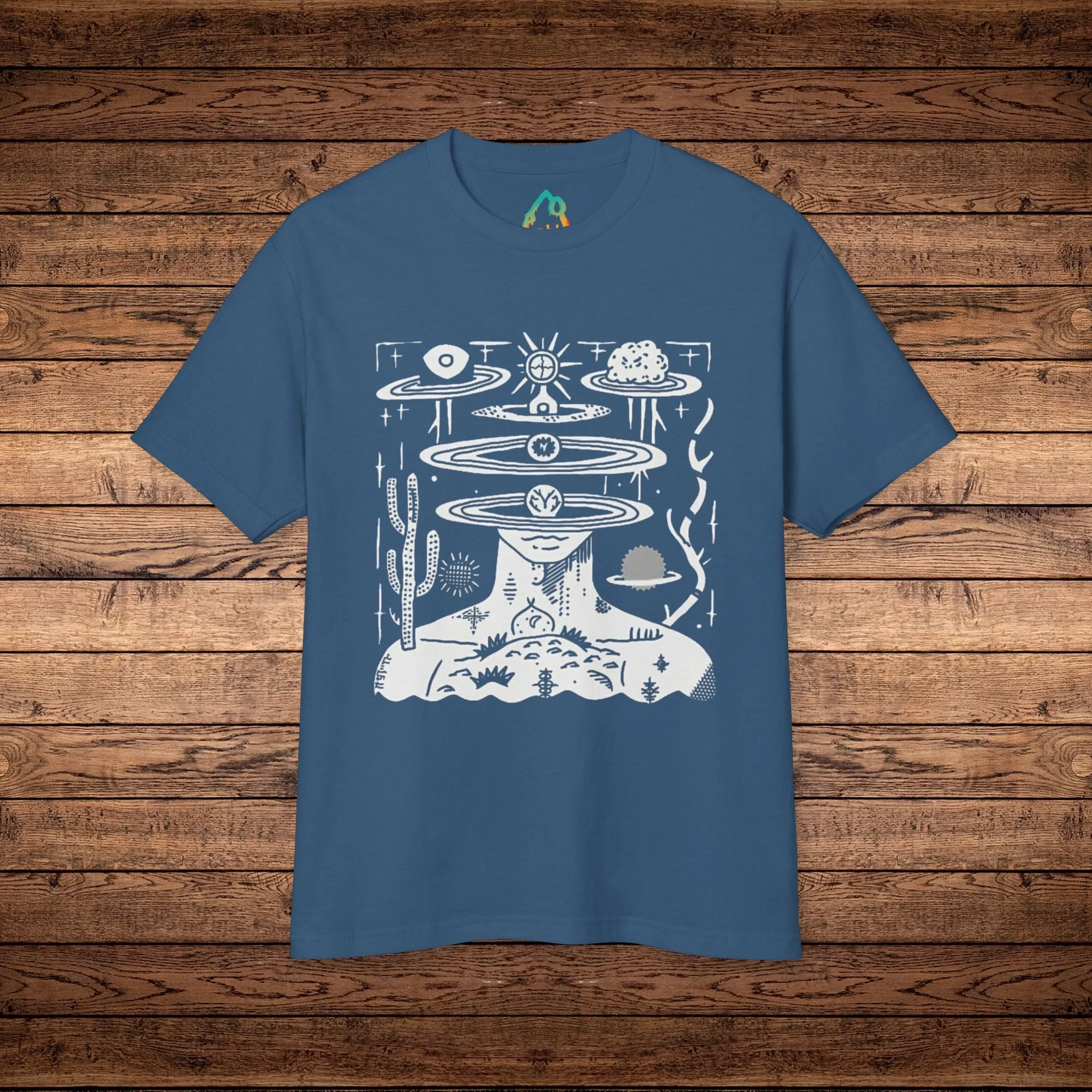 Spaced Out - Unisex Garment-Dyed Heavyweight Cotton Tee