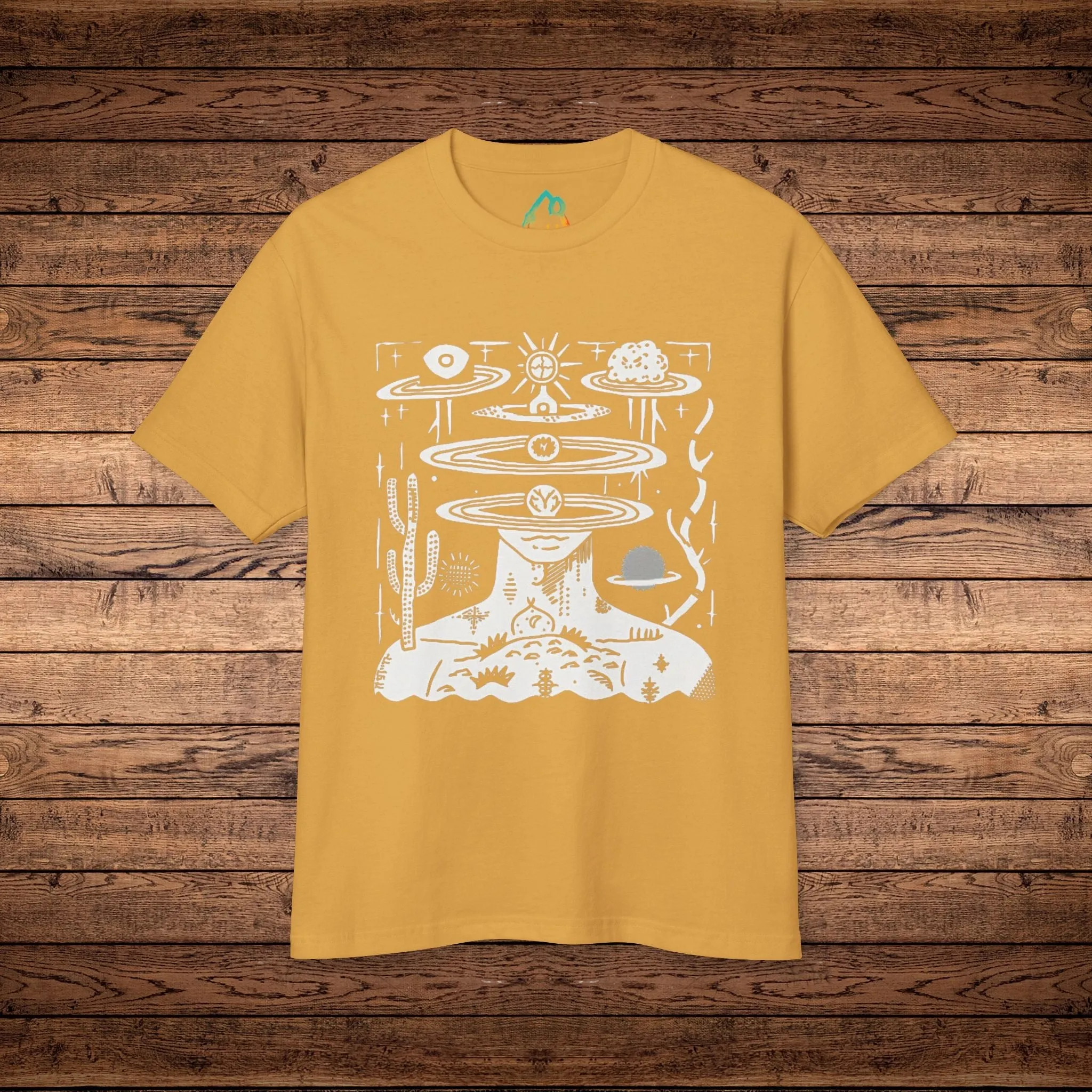 Spaced Out - Unisex Garment-Dyed Heavyweight Cotton Tee