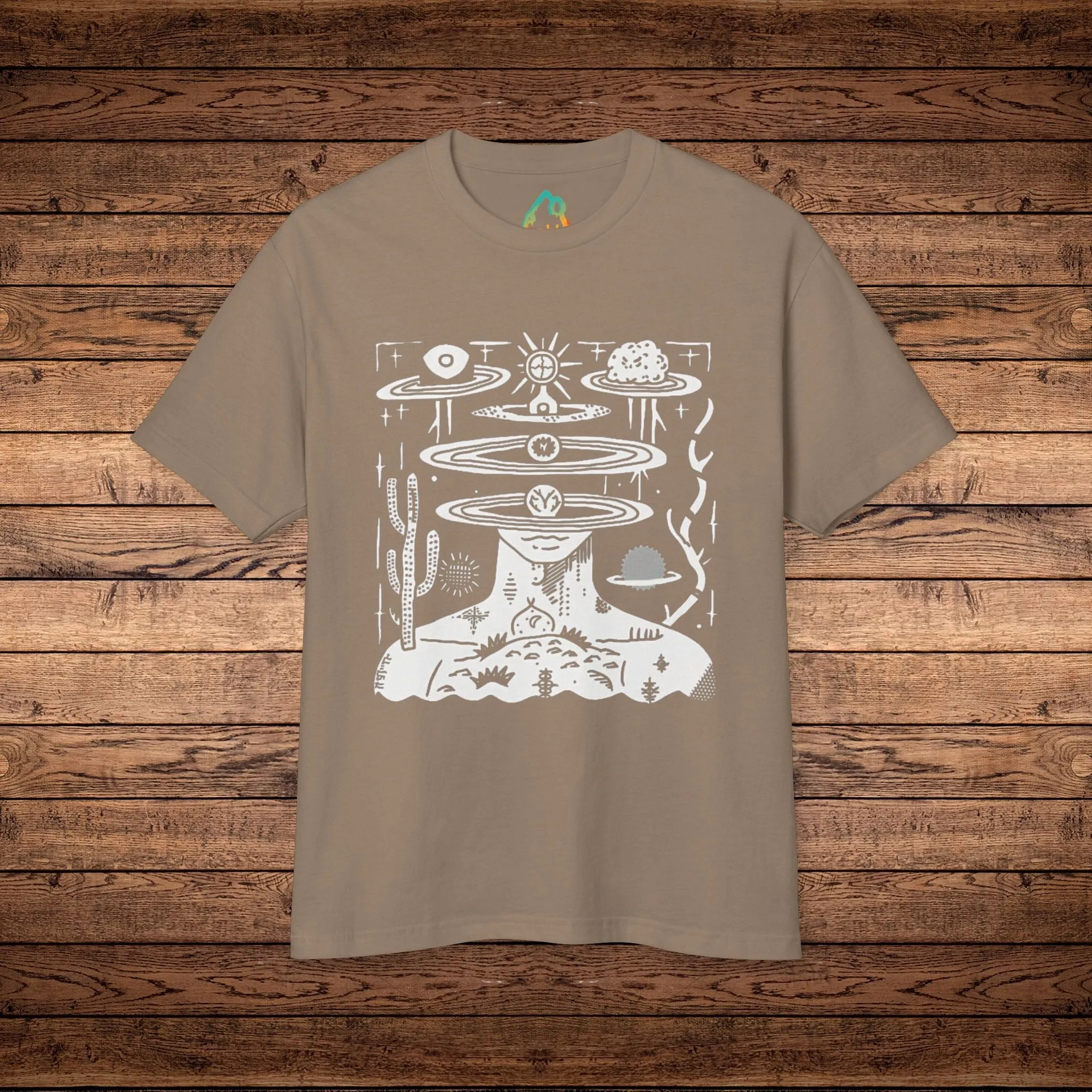 Spaced Out - Unisex Garment-Dyed Heavyweight Cotton Tee