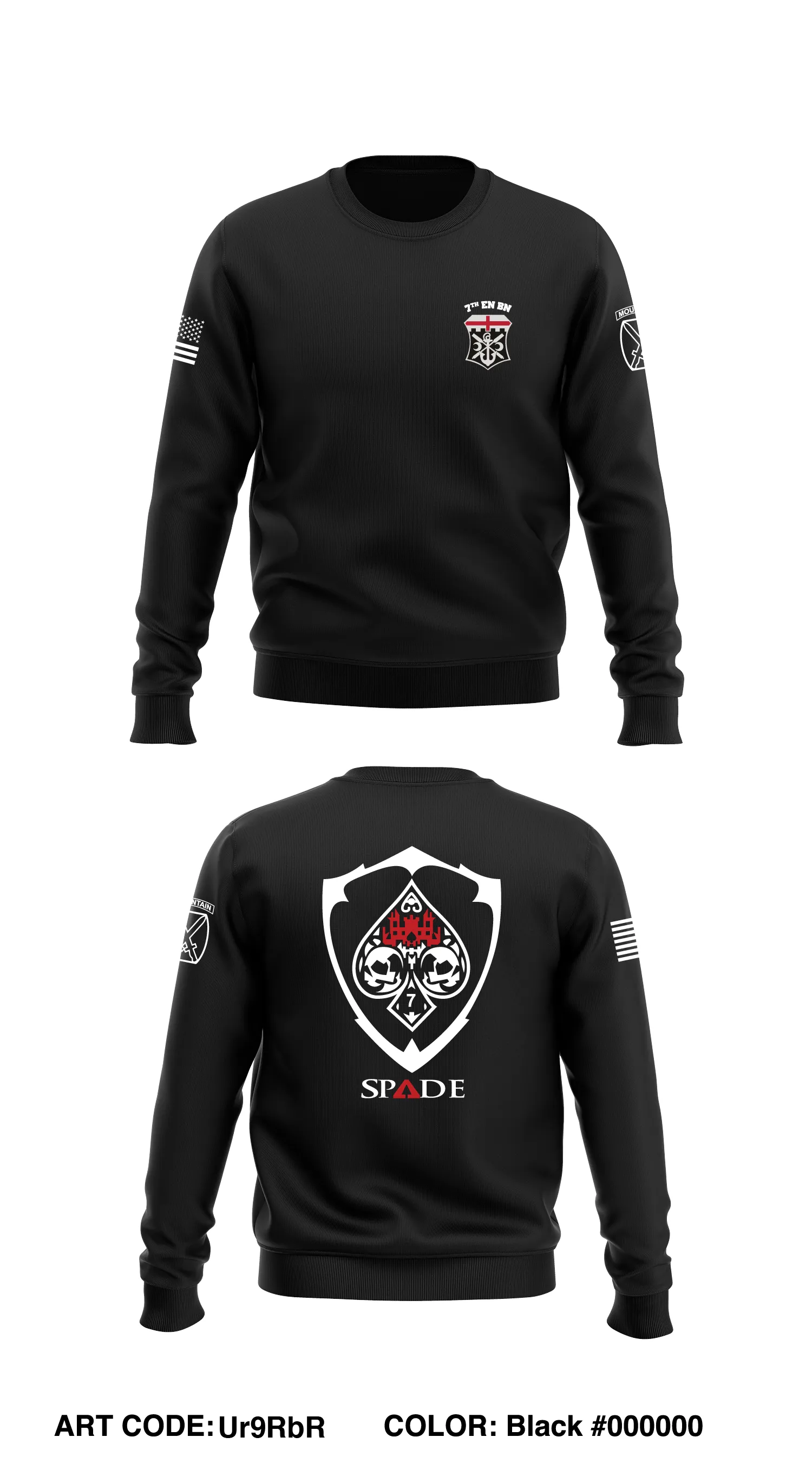 Spade Core Men's Crewneck Performance Sweatshirt - Ur9RbR