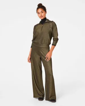 SPANX® AirEssentials Wide Leg Pant Gold Shimmer