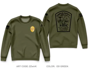 Spartanburg Methodist College Campus Safety Core Men's Crewneck Performance Sweatshirt - ZZwtrK
