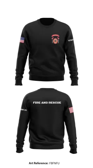 Station 31  Store 1 Core Men's Crewneck Performance Sweatshirt - FBFNFu