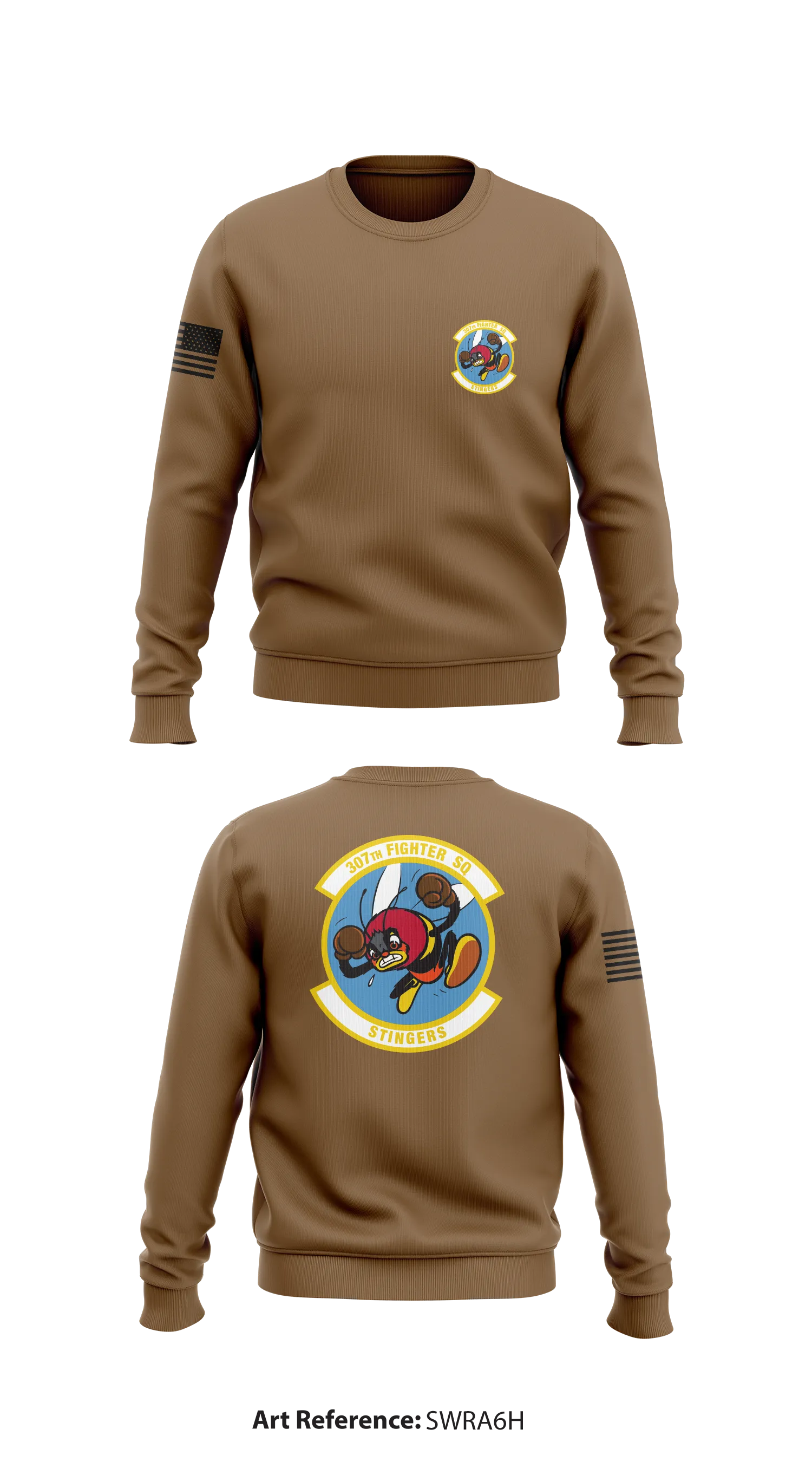 Stingers Store 1 Core Men's Crewneck Performance Sweatshirt - SWRa6h
