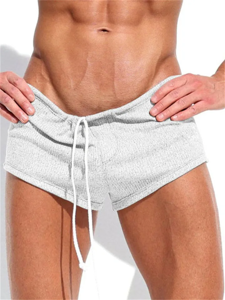 Summer Cozy Drawstring Home Daily Shorts for Men