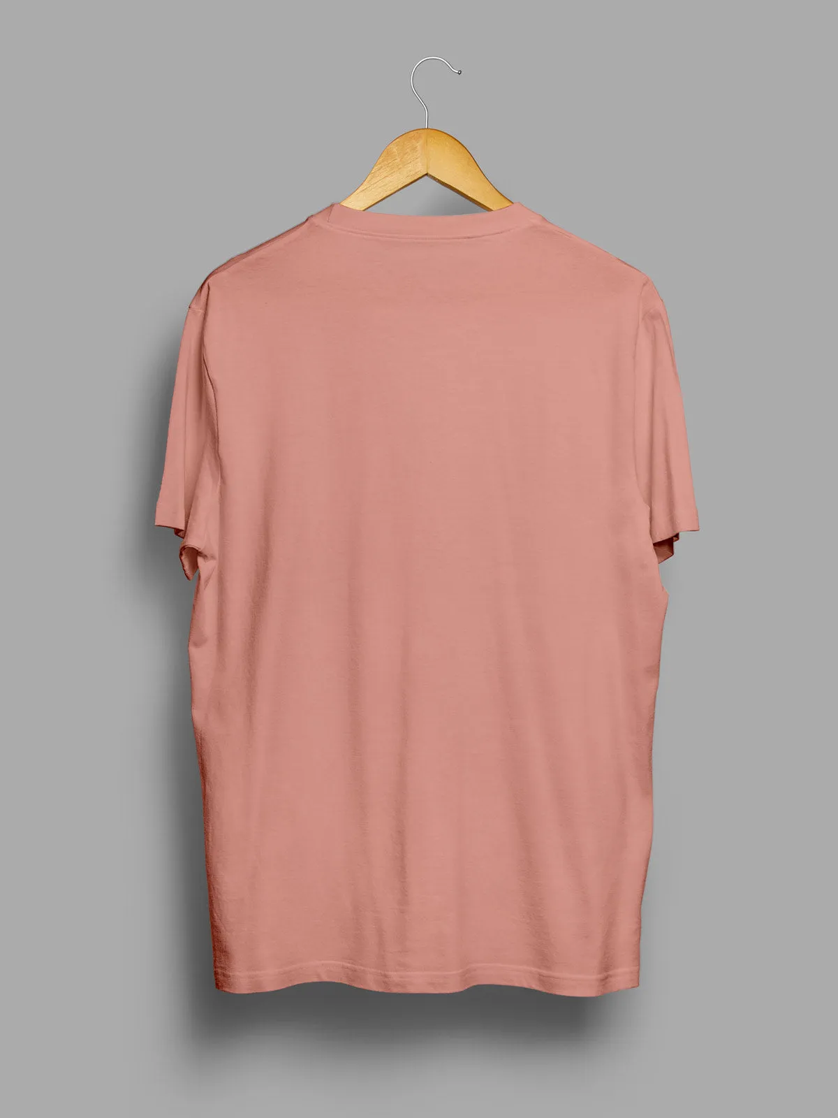 Sunset Pink | Plain T shirt