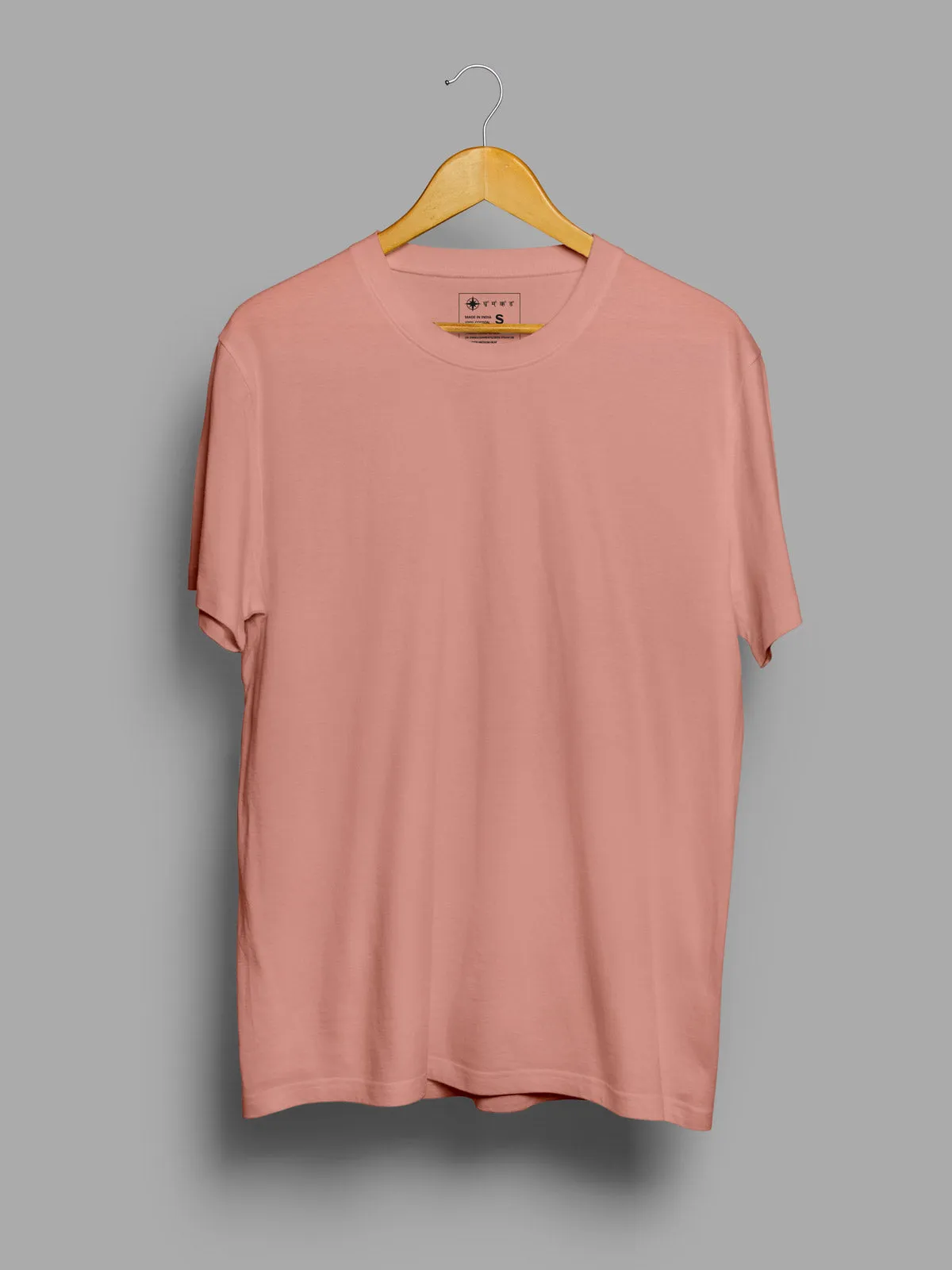 Sunset Pink | Plain T shirt