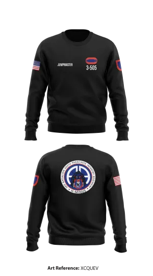 Task Force 3/505 Store 1 Core Men's Crewneck Performance Sweatshirt - xcqUEV